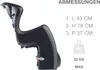 OKBABY Baby Shield - Fahrradsitz hinten für Kinder bis 22 Produktbild-Vorschau 3