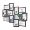 A collage of multiple picture frames arranged in an overlapping pattern. Podgląd zdjęcia produktu