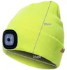 Trizand 22664 Muts met USB-hoofdlamp, reflecterend geel Productafbeelding-voorbeeld 1