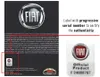 Fiat Offizielle Patch, 60 mm Produktbild-Vorschau 3