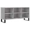 The Living Store TV-Schrank Grau Sonoma 103,5x30x50 cm Produktbild-Vorschau 2