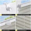 Plissee Grau 65x120cm Klemmfix ohne Bohren Blickdicht Pure Produktbild-Vorschau 7
