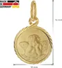 trendor 41201 Kinder-Anhänger Gold 333 Schutzengel mit vergoldeter Silberkette 5 Produktbild-Vorschau