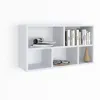 Étagère murale blanche 80 x 50 cm - Étagère suspendue Voir les images du produit 4