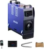 A blue and black VEVOR diesel heater with accessories laid out around it. Náhľad obrázku produktu