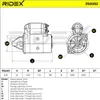 RIDEX 2S0252 Starter Anlasser 0,8kW für SUZUKI Samurai SUV Produktbild-Vorschau 9