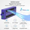 Extralink Gigabit PoE Injector 8x 1000Mb/s RJ45 Mode B 8 Produktbild-Vorschau 3