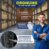 MASKO® Set da 2 scaffali da magazzino, scaffale per carichi Anteprima dell’immagine prodotto 5