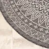 Volero - Outdoor Teppich Rund - Summer Azteca Grau - Ø 240 Produktbild-Vorschau 6