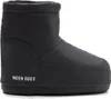 A single black Moon Boot is shown against a white background. Anteprima dell’immagine prodotto