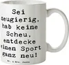 Mr. & Mrs. Panda Tasse Spruch Neuer Sport - Weiß - Produktbild-Vorschau 1