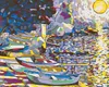 Zuty - Malen nach Zahlen - FLACHBOOT AM WASSER, 40x50 cm, Produktbild-Vorschau 1