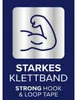 tesa Fliegengitter Comfort Klettband 1,3x1,5m anthrazit Produktbild-Vorschau 31