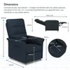 FLEXISPOT Fauteuil relax électrique avec fonction chaise Voir les images du produit 4