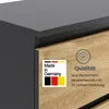 Komoda se 4 zásuvkami 80 x 100 cm Komoda v antracitové Náhled obrázku produktu 5