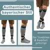 2-teilig Loferl Trachtensocken Trachtenstrümpfe Wadenwärmer Produktbild-Vorschau 5