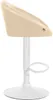 Barhocker Davie Kunstleder weiß creme Produktbild-Vorschau 4