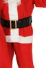Close-up of a person wearing a Santa Claus costume, focusing on the waist area. Produktbild-Vorschau