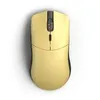 A top-down view of a golden gaming mouse on a white background. Podgląd zdjęcia produktu