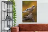 MuchoWow® - Leinwandbilder - Vogel - Zweig - Eichelhäher, Produktbild-Vorschau 1
