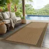 Ayyildiz | Dywan zewnętrzny Timber Ramka - 160 cm x 230 cm Podgląd zdjęcia produktu 1