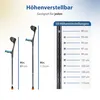 Safe Age® ergonomische Krücken für die Rehabilitation – Produktbild-Vorschau 3