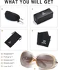 DUCO Sonnenbrille Damen Klassisch Polarisiert Übergroß Mode Produktbild-Vorschau 6