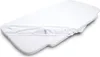 Jersey-Spannbettlaken 58x110x8 Weiß Produktbild-Vorschau 1