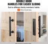 Kit de porte de grange et de matériel SucceBuy, porte Voir les images du produit 6