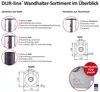 DUR-line Sat Wandhalterung 45cm Wandabstand Produktbild-Vorschau 6