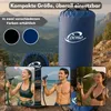 Coemo Campingdusche mit Fußpumpe, Gartendusche, Solardusche Produktbild-Vorschau 4