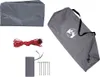 vidaXL Tarp Grau und Orange 300x294 cm Wasserdicht Produktbild-Vorschau 7