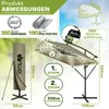 tillvex® Alu Parasol Rectangulaire Ø 330 cm avec LED Voir les images du produit 2