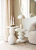 Irma table basse table d’appoint Ø40 cm blanche. Voir les images du produit 5