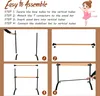 GOPLUS 122 cm Tragbare Ballettstange, Freistehende Produktbild-Vorschau 4