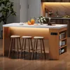 Isola da cucina Flieks con illuminazione a LED e presa di Anteprima dell’immagine prodotto 5