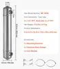 SucceBuy Schwimmbad-Wärmetauscher 105,5 kW, Edelstahl Produktbild-Vorschau 7