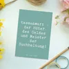 Mr. & Mrs. Panda Grußkarte Spruch Kassenwart Meister - Produktbild-Vorschau 2