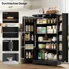 STILVORA Küchenschrank mit LED-Sensorlicht und Gewürzregal, Produktbild-Vorschau 6