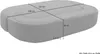 DOMO Collection Sofa Nevada, 2-Sitzer Schlafsofa, Ovale Produktbild-Vorschau 7