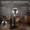 ML-Design Tischgestell Doppel, Schwarz, Höhe 72cm, Metall Produktbild-Vorschau 2
