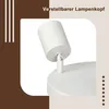 ZMH LED Deckenleuchte Weiß 3 Flammig Deckenlampe  Produktbild-Vorschau 2