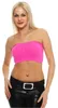 Damen Bandeau-BH Bra Büstenhalter Trägerlos; Pink M/L Produktbild-Vorschau 1
