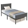 VASAGLE Einzelbett, Bettgestell, 90 x 200 cm, mit Produktbild-Vorschau 2