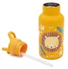 Drinkfles met dierenprint - 21 x 7 cm - Oranje | van Sassi Productafbeelding-voorbeeld 6