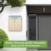 banjado Design Briefkasten Stahl weiß mit Zeitungsfach Produktbild-Vorschau 5