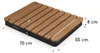 Blumfeldt Sumatra Breeze Square zahradní sprcha WPC hliník Náhled obrázku produktu 7