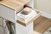 SoBuy ASK08-WN Biurko na kółkach Szafka na akta Biurko na Podgląd zdjęcia produktu 10