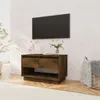 vidaXL TV-Schrank Räuchereiche 70x41x44 cm Holzwerkstoff Produktbild-Vorschau 3