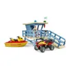 bruder bworld Stazione di salvataggio con Quad e Personal Anteprima dell’immagine prodotto 7